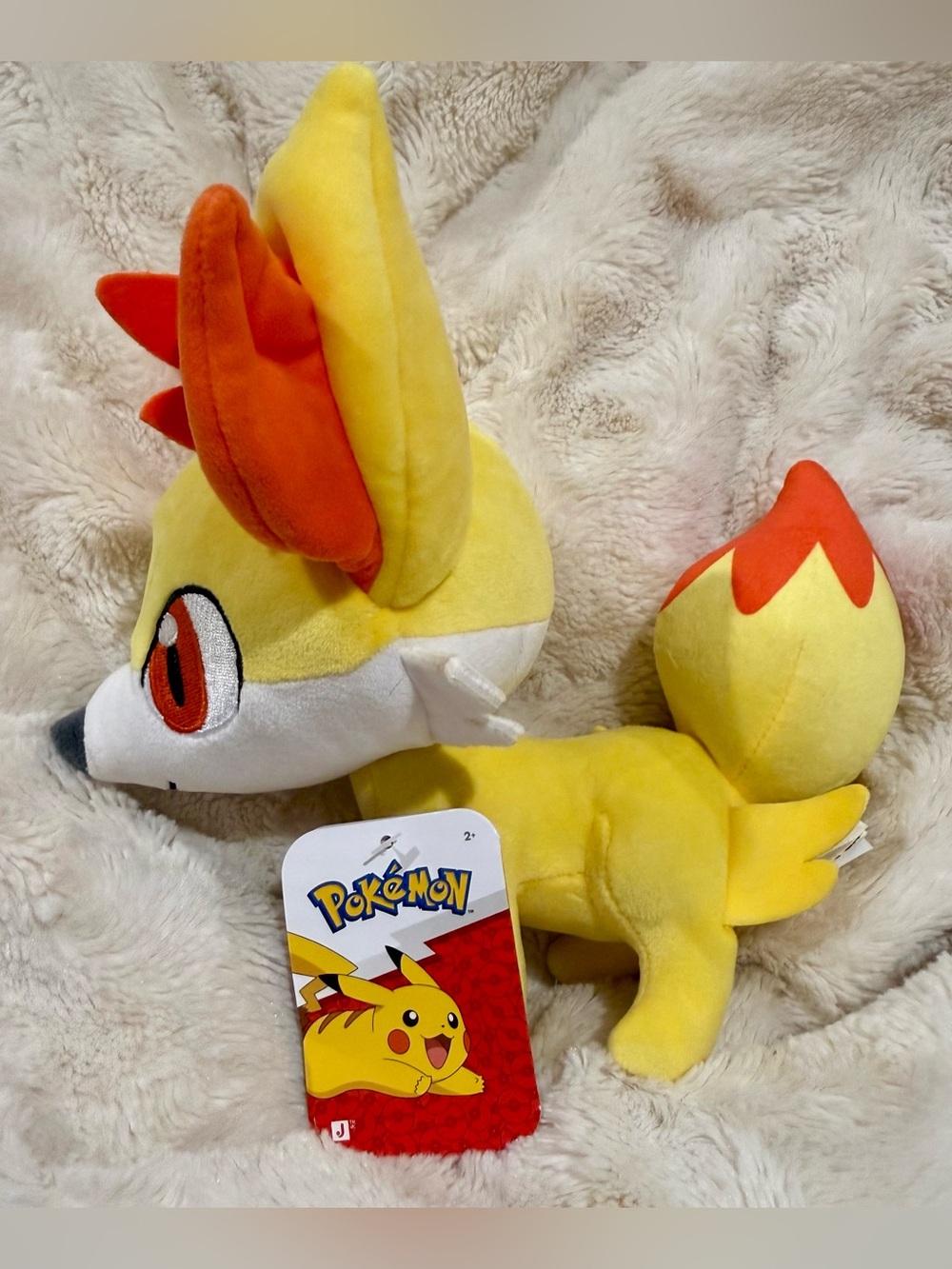 Pokémon Pokemon Center Original 653 Plush Fit Focco Fennekin - Picture 3 of 3